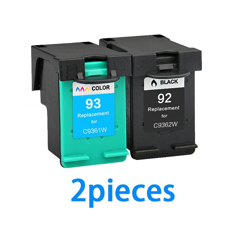 Совместимый фотоаппарат XiongCai чернильные картриджи для Hp 92 93 C3100 7830 C3180 Deskjet 5440 PSC 1510