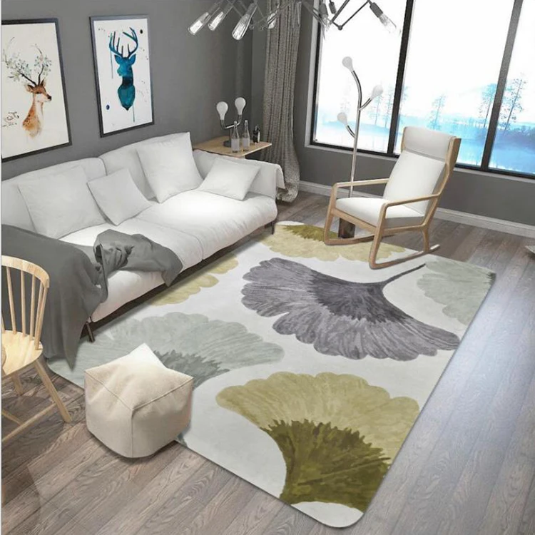 Деревянный пол защита ковры для современной гостиной нескользящий коврик с