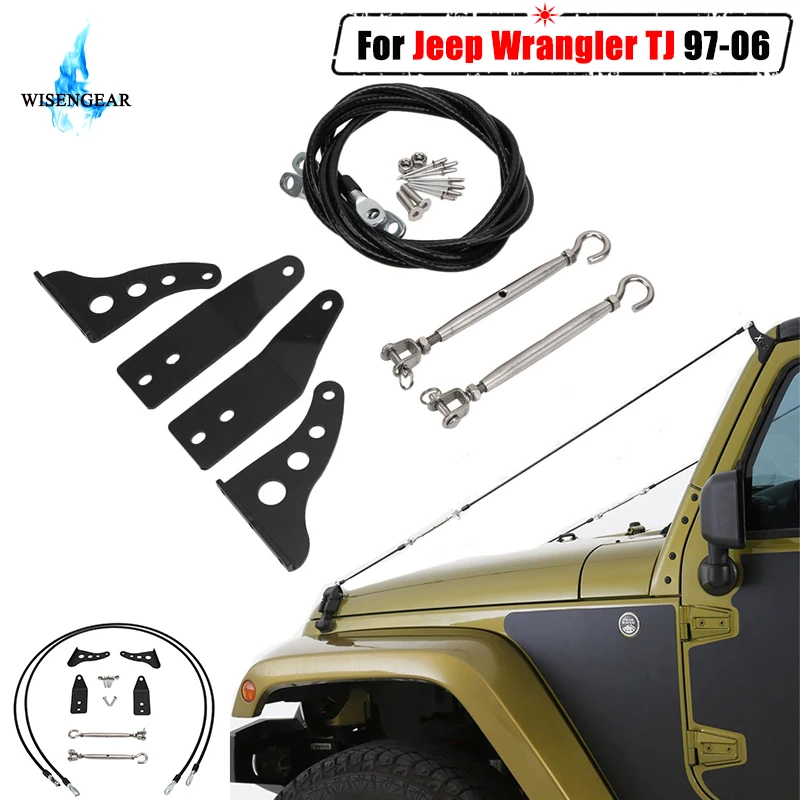 Для Jeep Wrangler TJ автомобильный конечный подъемный комплект устойчив к царапинам