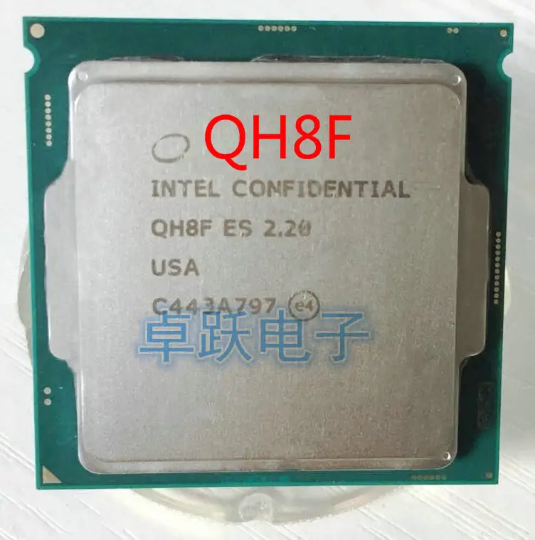 Инженерная версия ES QH8F 2 МГц как QHQG QHQJ Intel Skylake INTEL Φ процессор I7 6700K ЦП 2G 95 Вт