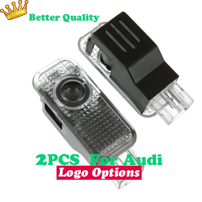 2X для Audi led q7 q5 q3 q2 rs7 r8 tt tts sline RS Логотип лампа a1 a5 s5 s3 s6 rs5 rs6 призрак тени