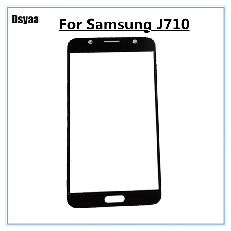 5 дюймов панель сенсорного экрана для Samsung Galaxy J7 2016 J710F J710 Сенсорная стеклянная