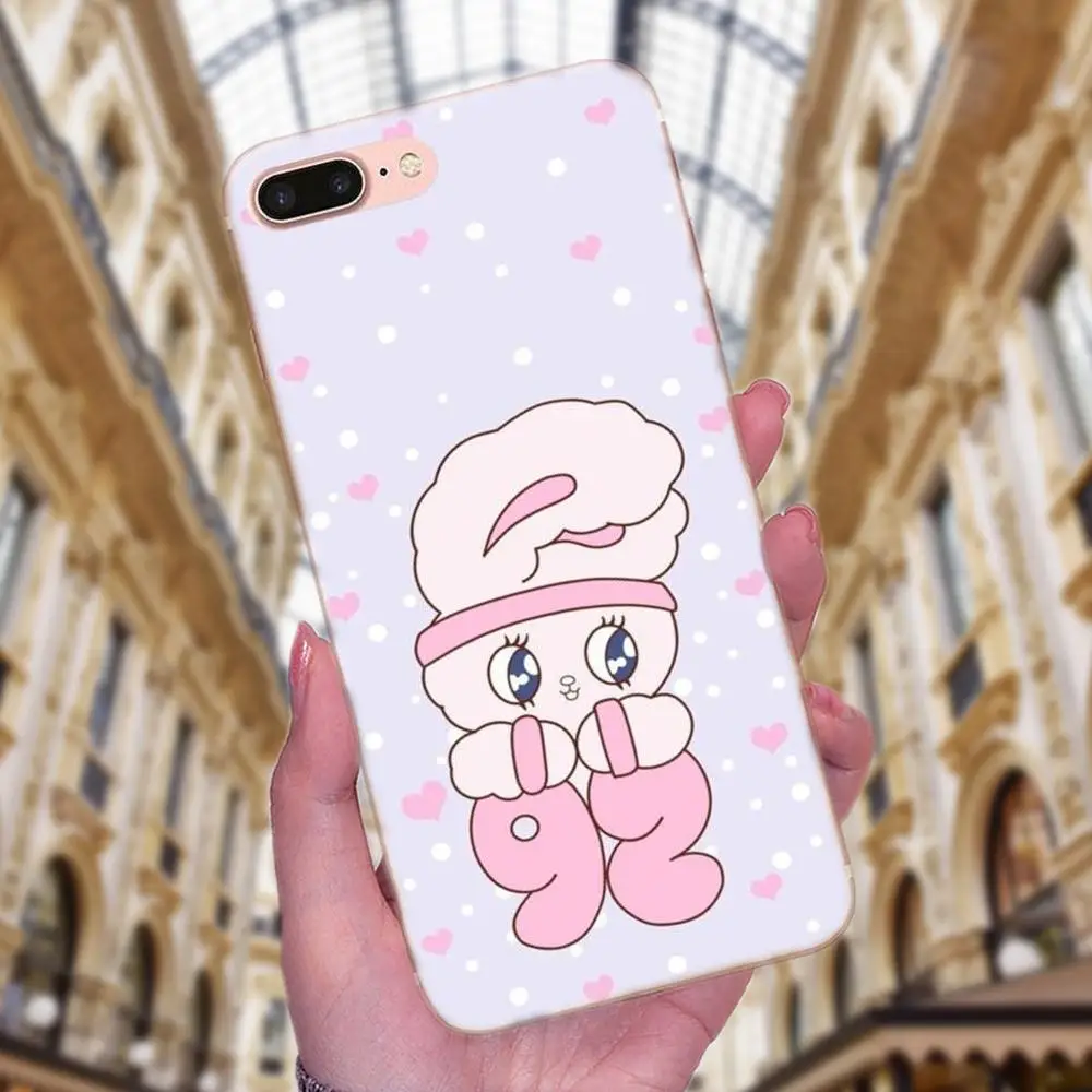 Розовый корейский Chuu Esther Kim Rabbit для LG G4 G5 G6 K4 K7 K8 K10 2017 V10 V20 V30 Stylus Nexus 5 5X G2 G3 mini