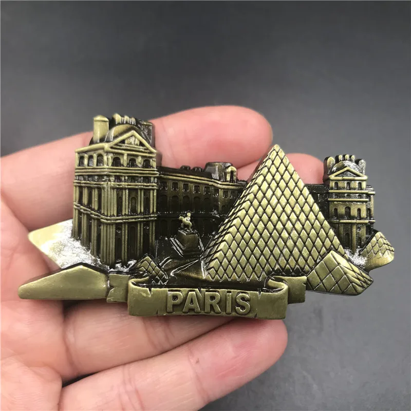 Магнит на холодильник сувенир Великобритания Италия Рим Франция Катар США 3D металлический магнитный холодильник с Пизанской башней