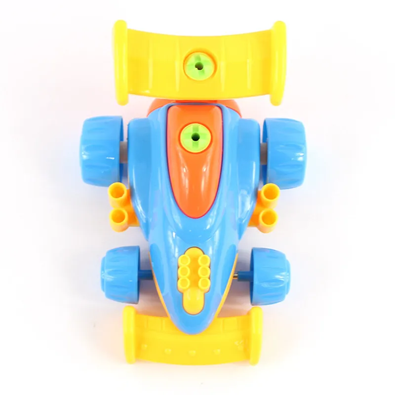 DIY сборка гоночного автомобиля Модель игрушки разборная модель строительные