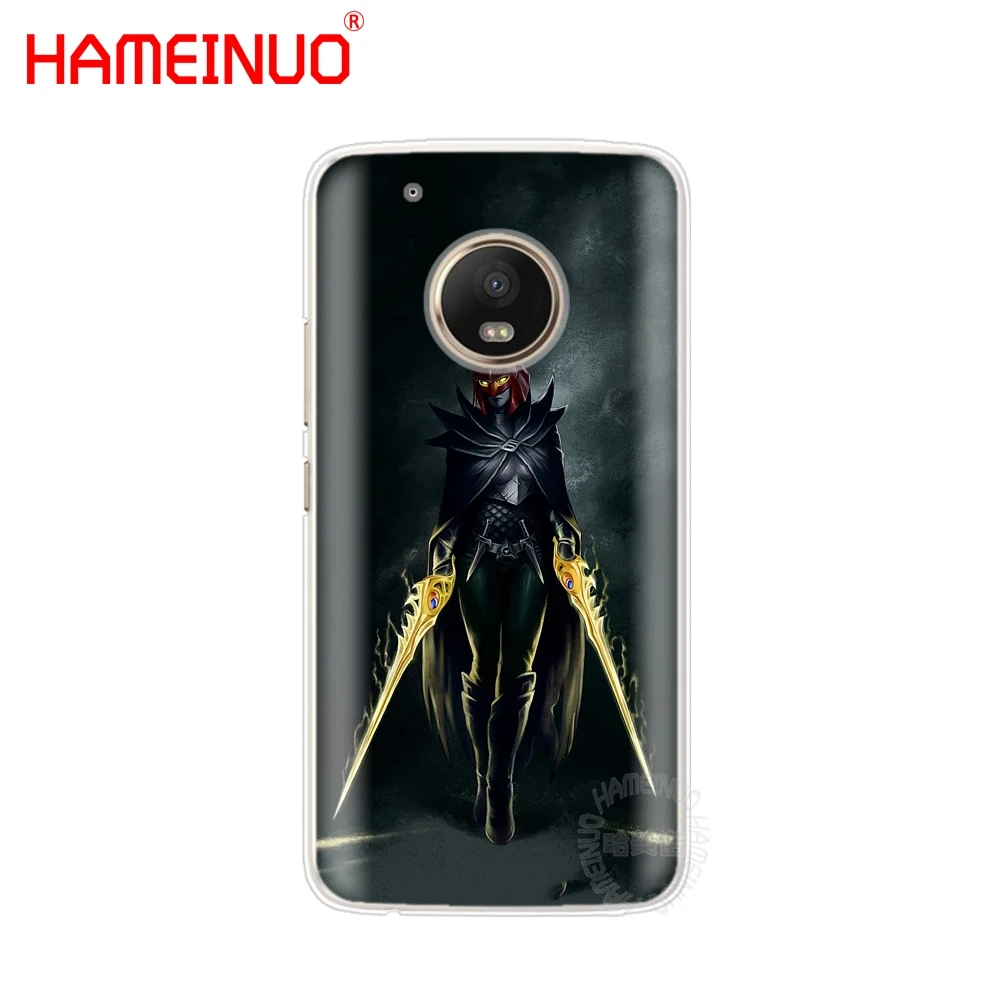 HAMEINUO Shadow Fiend Dota 2 чехол для телефона Motorola Moto X4 E4 C G6 G5 G5S G4 Z2 Z3 PLAY PLUS|Бамперы| |