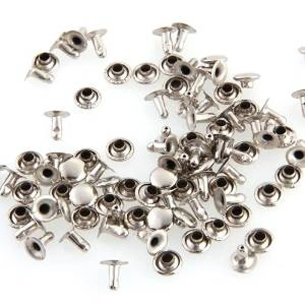 

50 STUD RIVETS METAL FOR SHOES PANTS MM 8