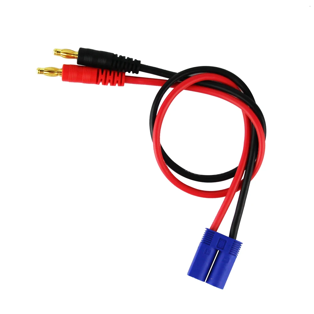 OliYin 2 шт./лот 30 см разъем EC5 до 4 0 типа банан баланс заряда кабель 14awg для