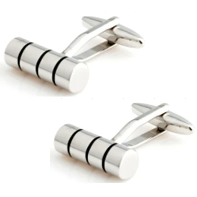 Запонки Эмалированные в форме цилиндра 1 пара|cufflink cuff|cuff linksf cufflinks |