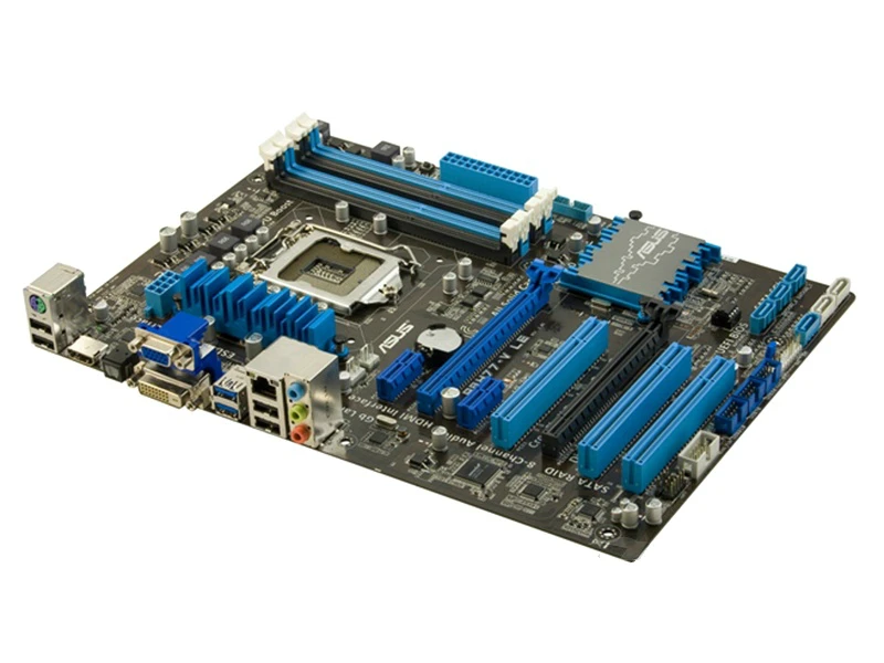 Оригинальная Материнская плата ASUS P8H77-V LE DDR3 LGA 1155 32GB Intel H77 настольная материнская плата