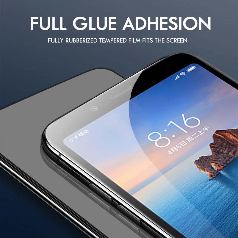 2pc Full Cover glass For Xiaomi Redmi 7a 7 Anti-Scratch Tempered Glass for Xiaomi Redmi 6 S2 7A 5A 6A 5 Safefy Screen Protector