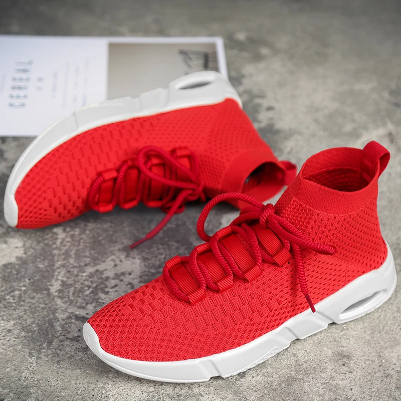 UPUPER 2019 Breathable Mesh Men Casual Shoes Brand Male Flats Lightweight Walking Sneakers Fashion Lace Up Footwear | Обувь