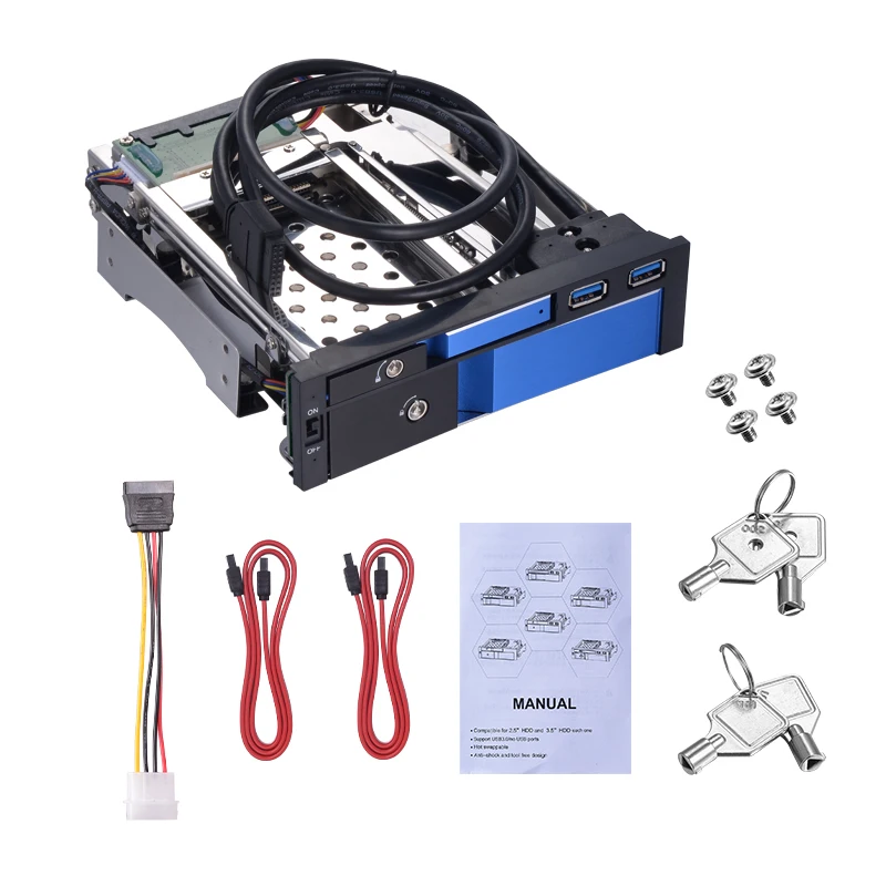 Uneatop 2 5 + 3 двойной отсек алюминиевый SATA диск caddy горячий обмен на 25 дюйма Optibay hdd