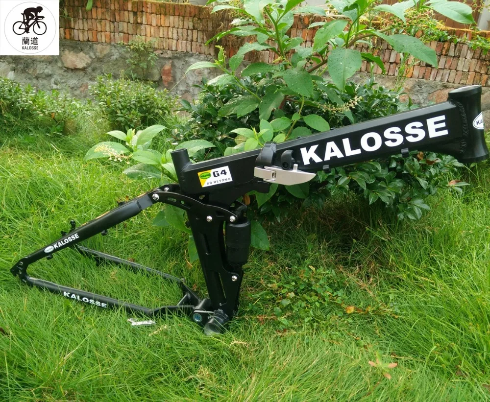 Kalosse Full suspension bicycle frame Hot selling Beach bike 17 inch Fat 26*4.0 |
