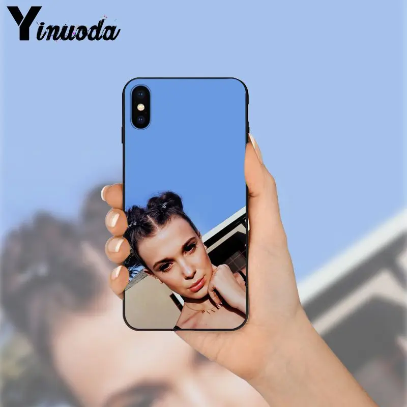 11pro MAX Millie Bobby Brown Popular Unique Design Phone Cover for Apple iPhone 8 7 6 6S Plus X XS 5 5S SE XR Cellphones | Мобильные