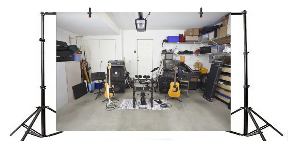 Laeacco музыкальный студийный фон для детской внутренней фотосъемки с изображением