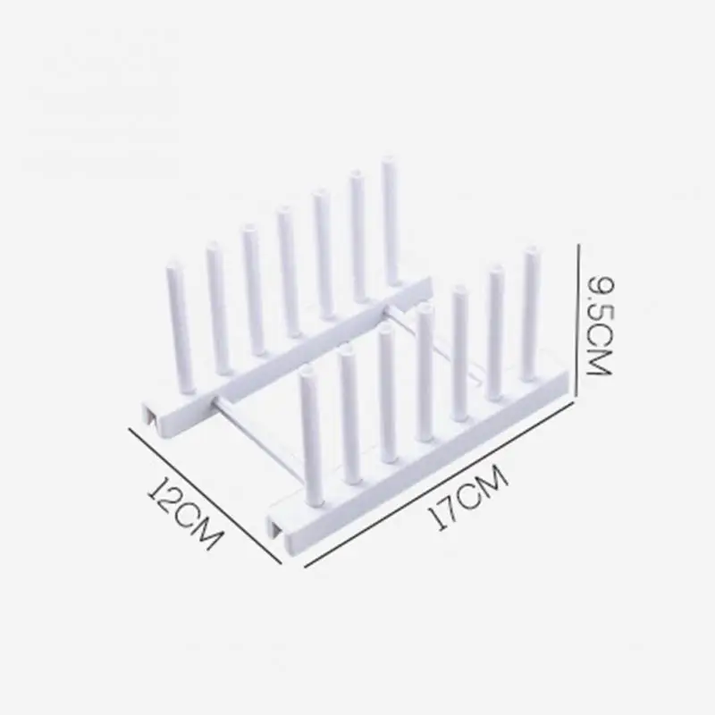 Kitchen Plate Cup Rack Pot Lid Holder Plastic Dish Drying Storage Fruit Vegetable Drainer Colanders Insulation | Дом и сад