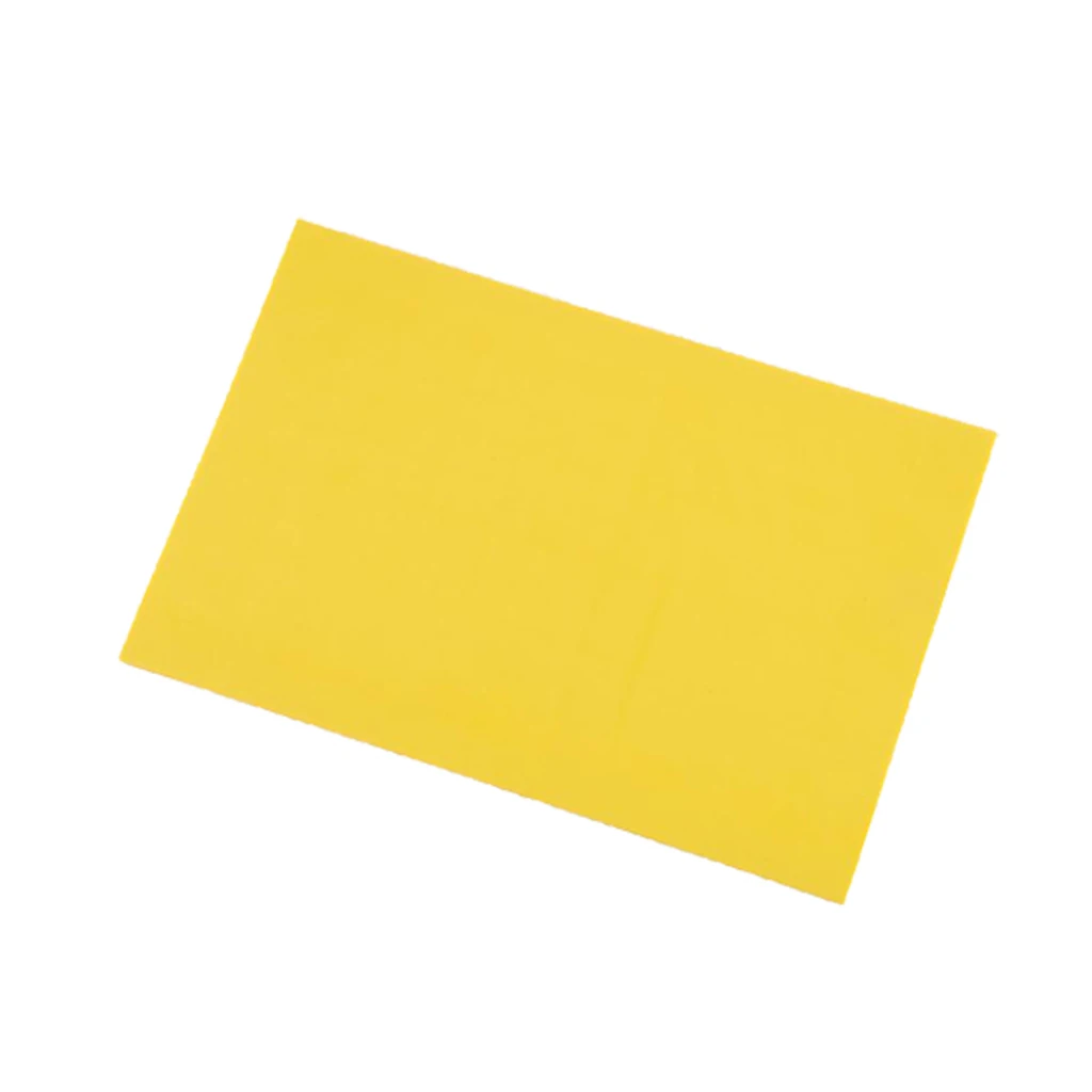 Yellow Releasable резьбовые блоки художественные резиновые штампы для DIY собственная игрушечная печать ручной работы поставки проекта 15x10x0,6 см - Цвет: Yellow
