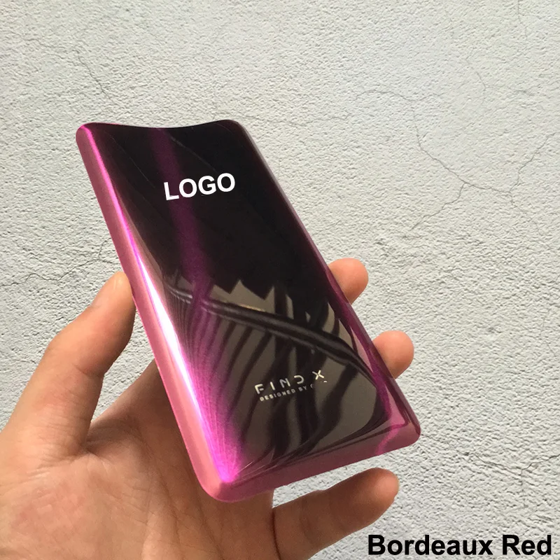 Стеклянный аккумулятор задняя крышка дверного корпуса для OPPO Find X задняя крышка батареи чехол для OPPO FindX замена корпуса 6,42"