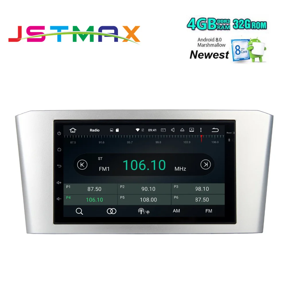 Android 8 0 OS 7 &quotавтомобильный gps радио плеер для Toyota Avensis 2003 2007 с Octa Core 4 Гб + 32 ГБ Авто