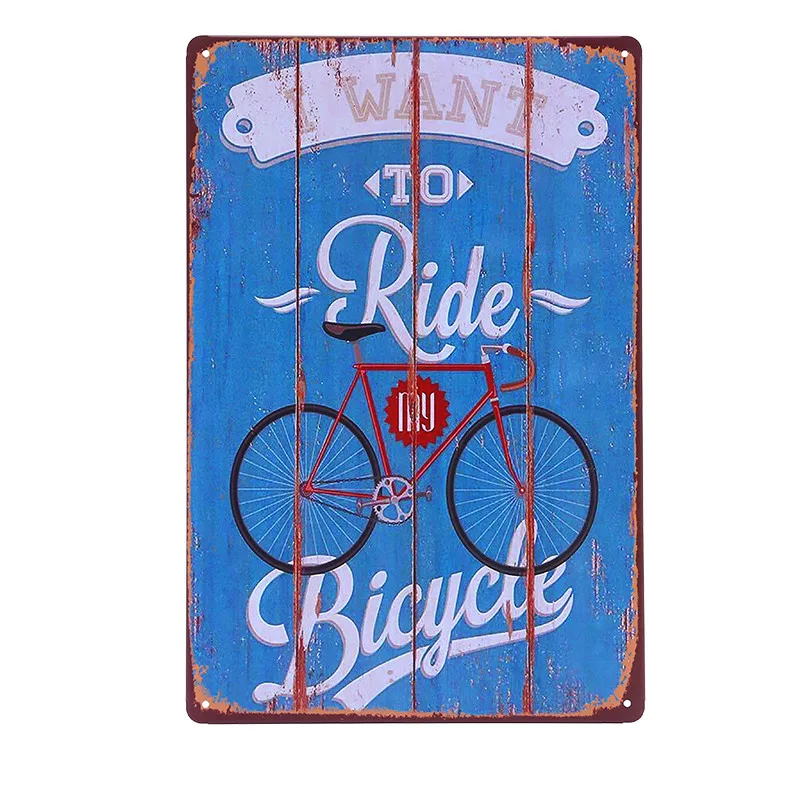 Для верховой езды весело металлические знаки Велосипедный Спорт с 1972 года Винтаж
