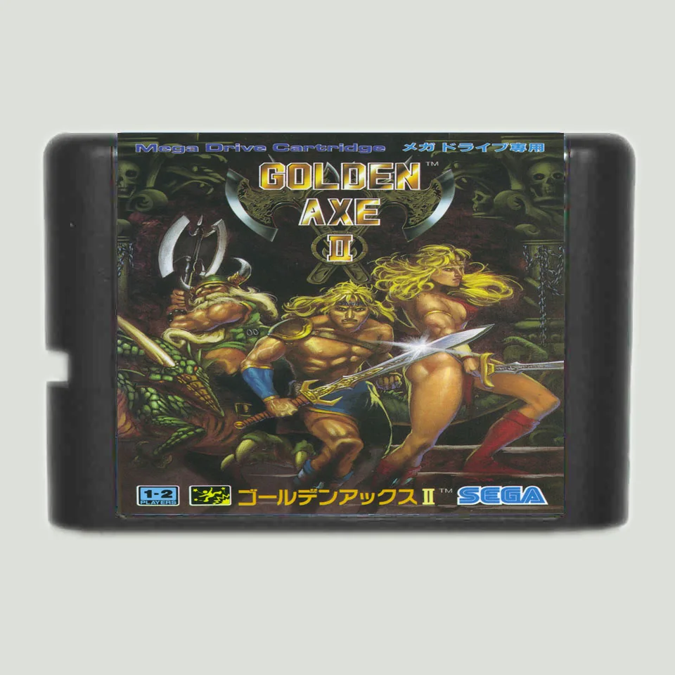 Игровая карта Golden Axe II 16 бит SEGA MD для Sega Mega Drive Genesis|sega md game card|golden axesega games |