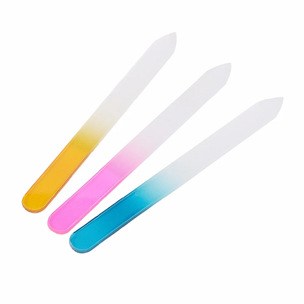 Гель буфер для ногтей ROSALIND три цвета на выбор из прозрачного стекла Стандартный