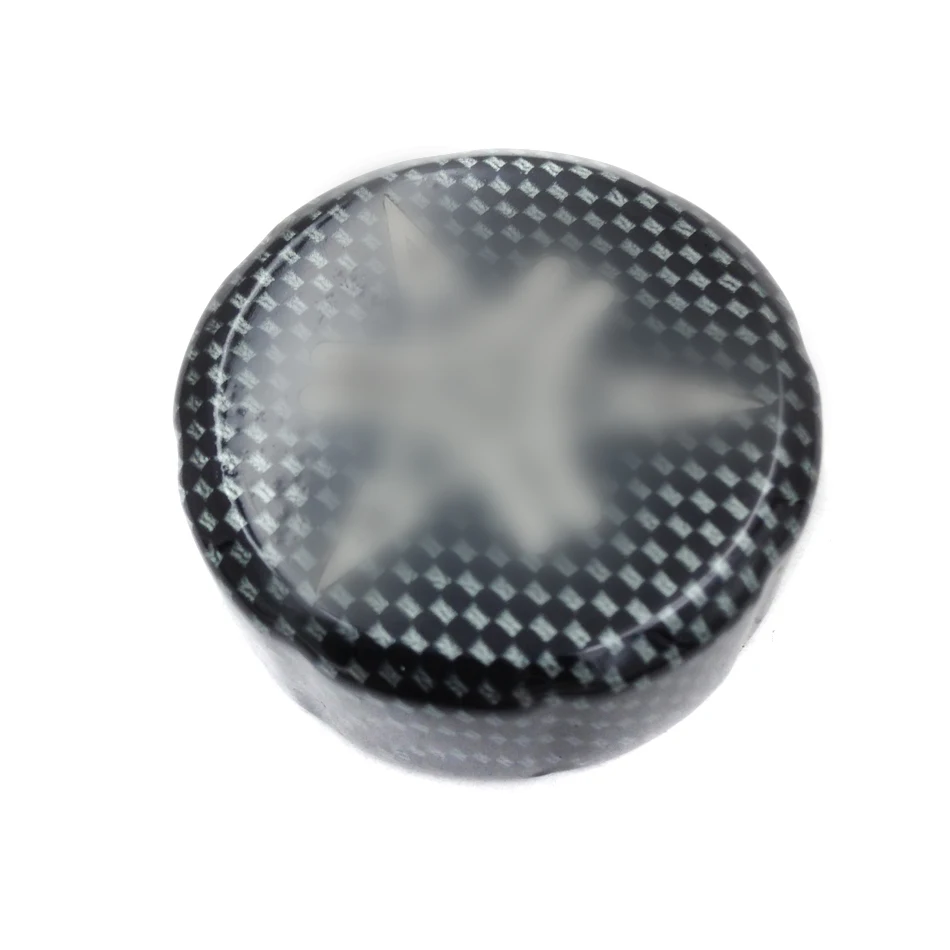 

Aftermarket free shipping motorcycle parts For Motorcycle Yama with 35mm diameter bike Carbon Billet Rear Brake Fluid Reservoi
