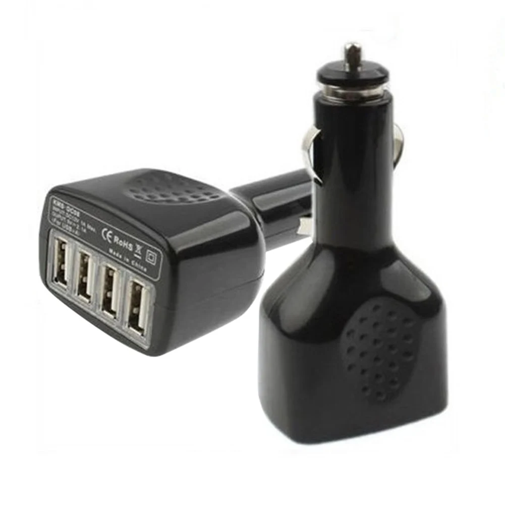 Новое поступление 4 порта универсальный 2.1A USB DC Автомобильное зарядное