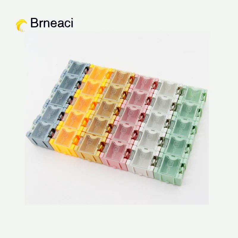 Brneaci SMD SMT component container storage boxes electronic case kit Automatically pops up patch box | Инструменты