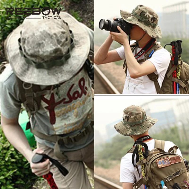 Камуфляжная Панама REEBOW в стиле милитари для мужчин и женщин|hat design|cap unicornhat sun |