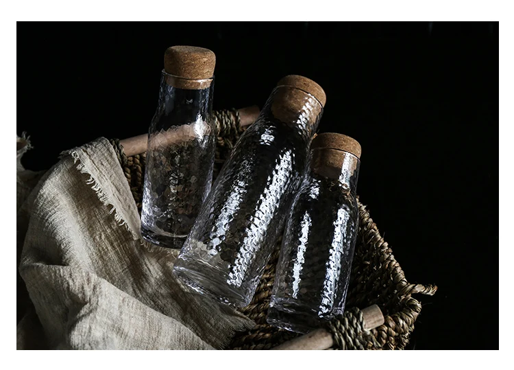 Nordic стеклянная банка для хранения с пробкой герметичная бутылка специи могут Кофе ящик для посуды коробка Кухня органайзер Инструменты домашний декор