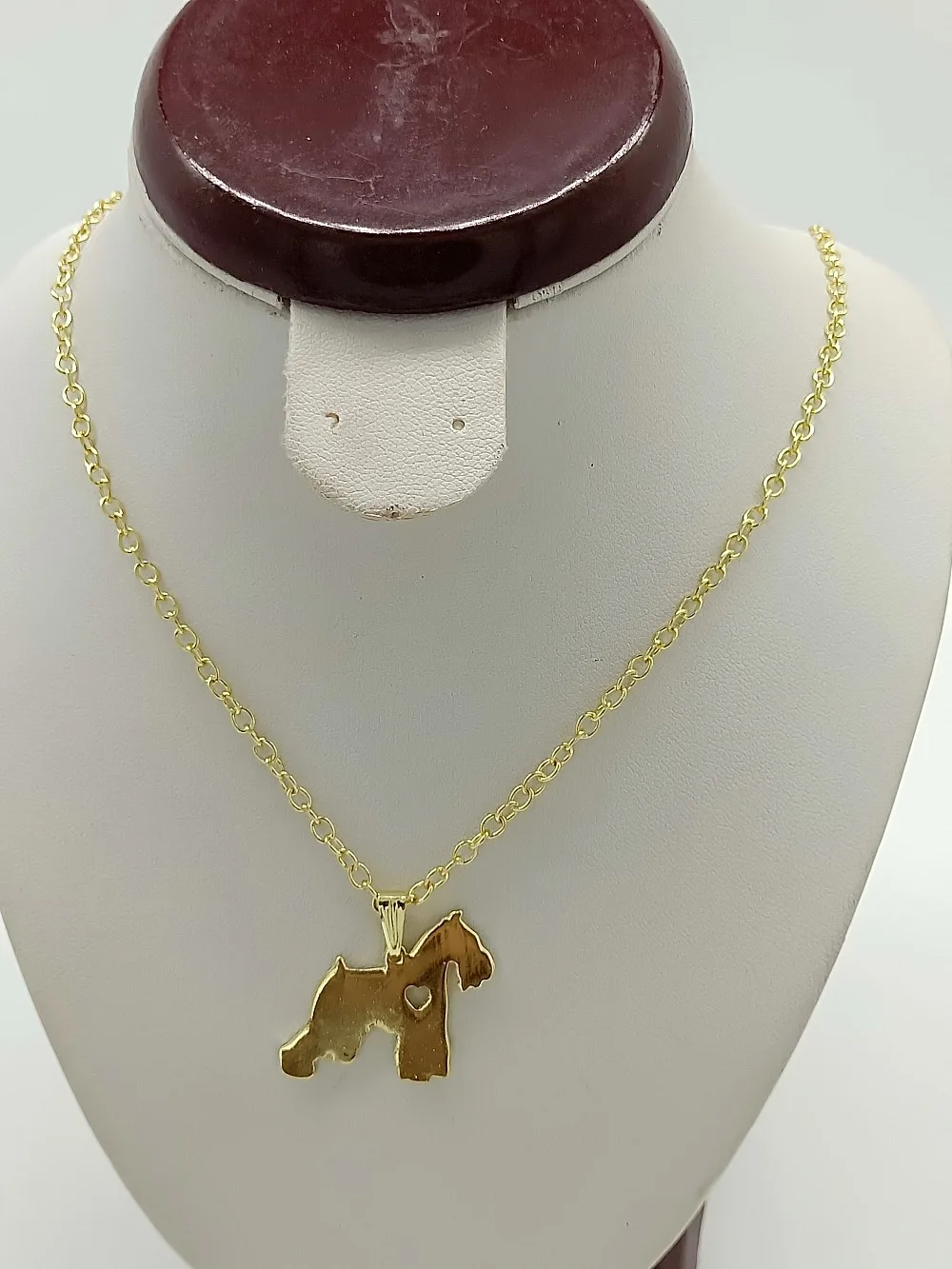 Femme Bijoux Шнауцер Цепочки и ожерелья животных Собака подвеска Pet шарма ювелирных