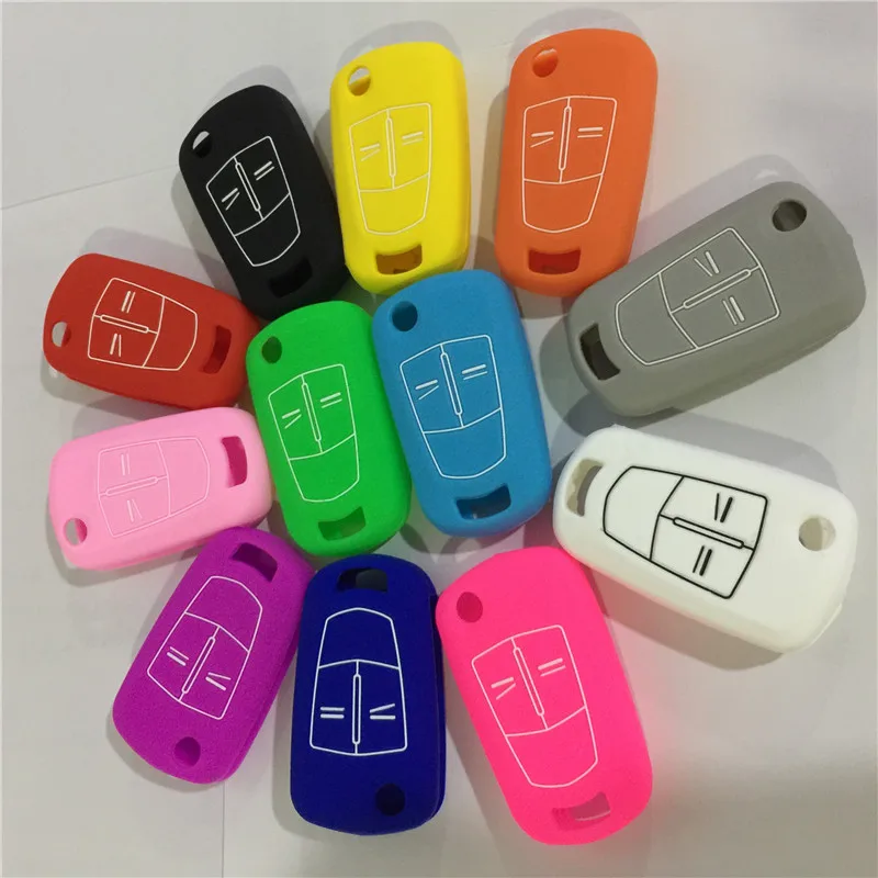 Силиконовый чехол для OPEL VAUXHALL CORSA ASTRA VECTRA ZAFIRA SIGNUM SATURN|fob cover|key fob holdersilicone key cover |