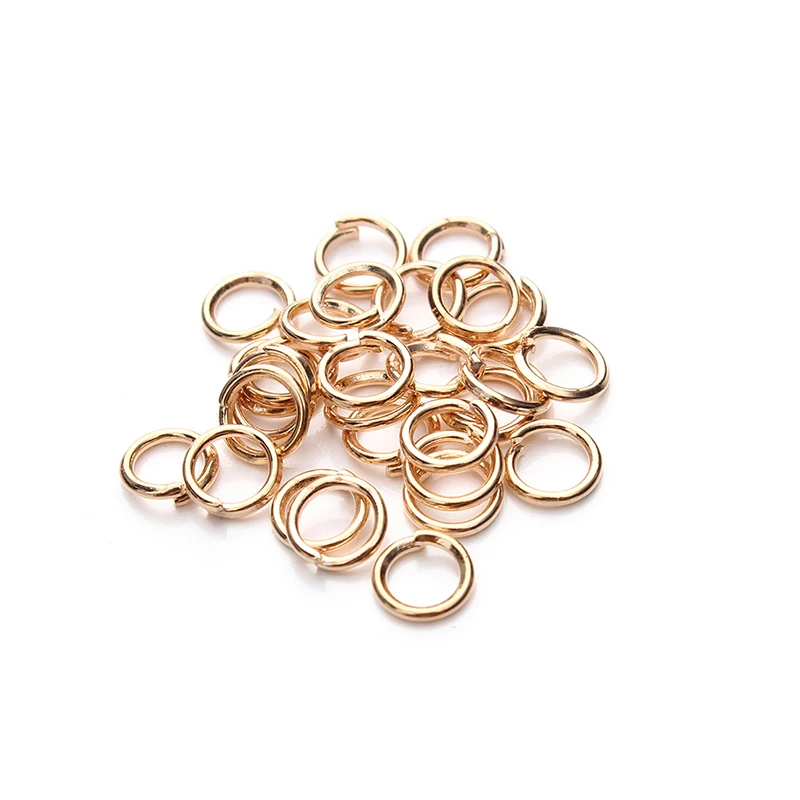 50-200pcs 3 4 5 6 7 8 10 12 14 16 20mm Jump Rings DIY Jewelry Making Connector Split Accessories Findings Supplies | Украшения и