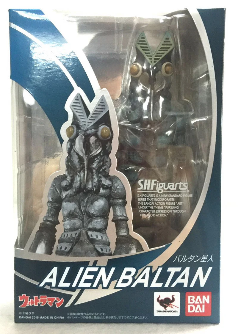 Японское аниме Ultraman Оригинальная фигурка BANDAI Tamashii Nation S.H. Фигуртс/SHF