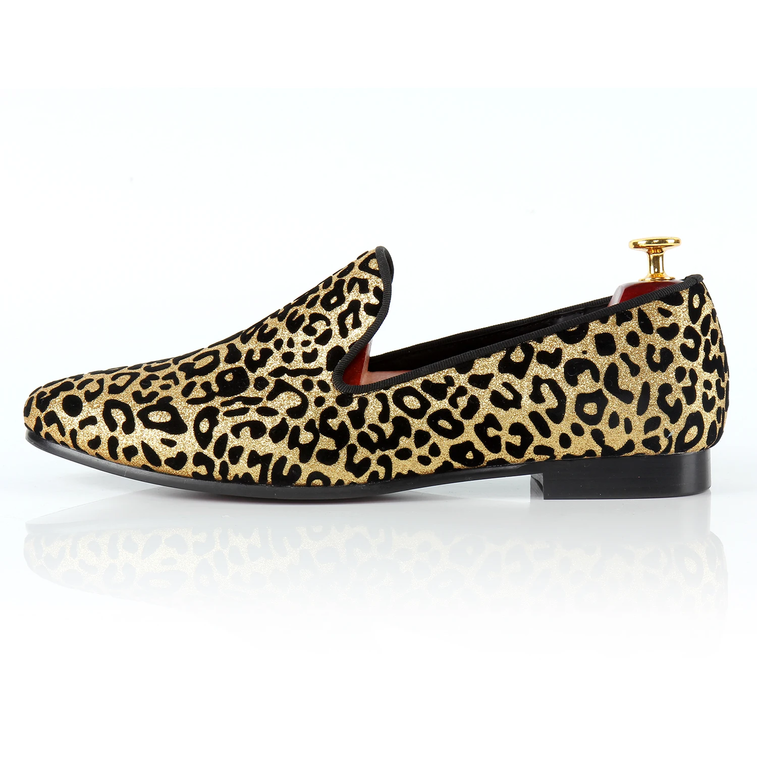 Harpelunde Men Loafer Shoes Leopard Print Casual Hot Sell Flat Leather Lining Free Drop Shipping Size 7-14 | Обувь