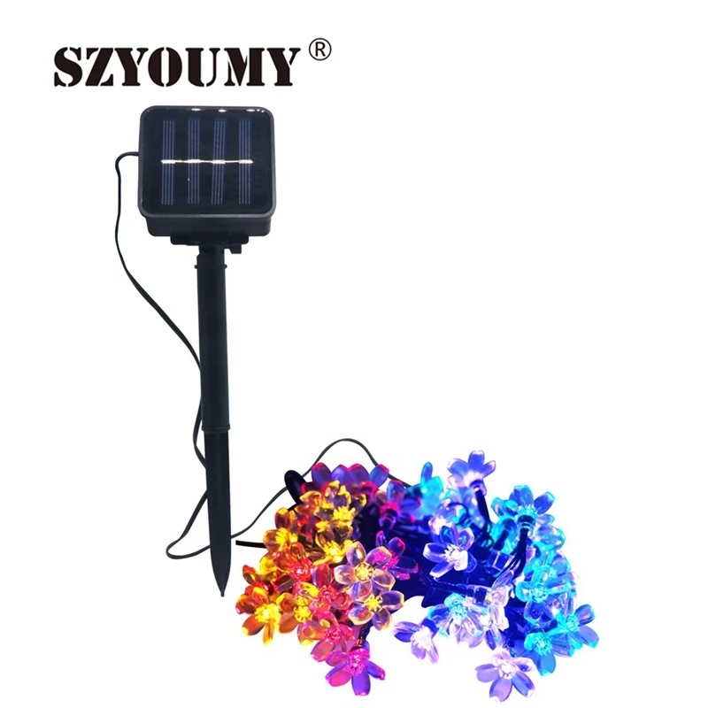 SZYOUMY 50 светодисветодиодный S 7 м персикосветодиодный светодиод ertek цветок