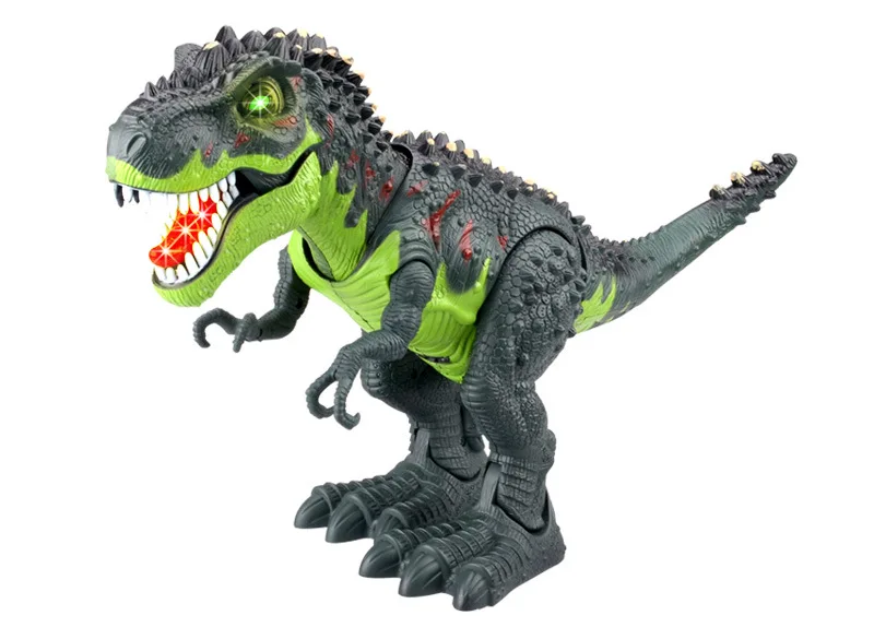 Электрический Динозавр мир Юрского периода говорящая игрушка T rex со вспышкой и