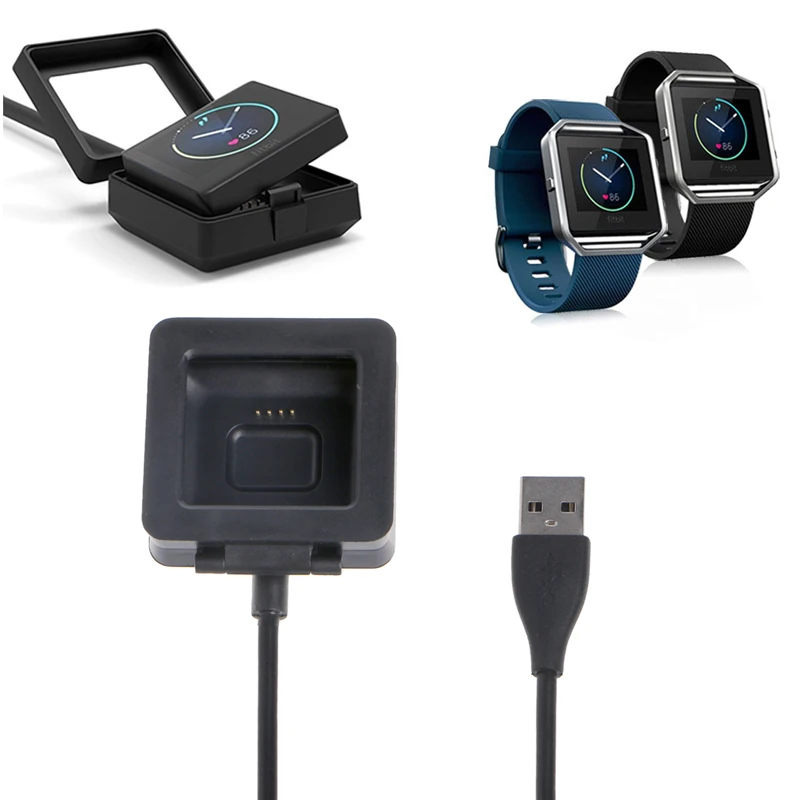 1M USB Power Charging Cable Replacement Charger For Fitbit ionic Smart Fitness Watch Blaze Smartwatch | Электроника
