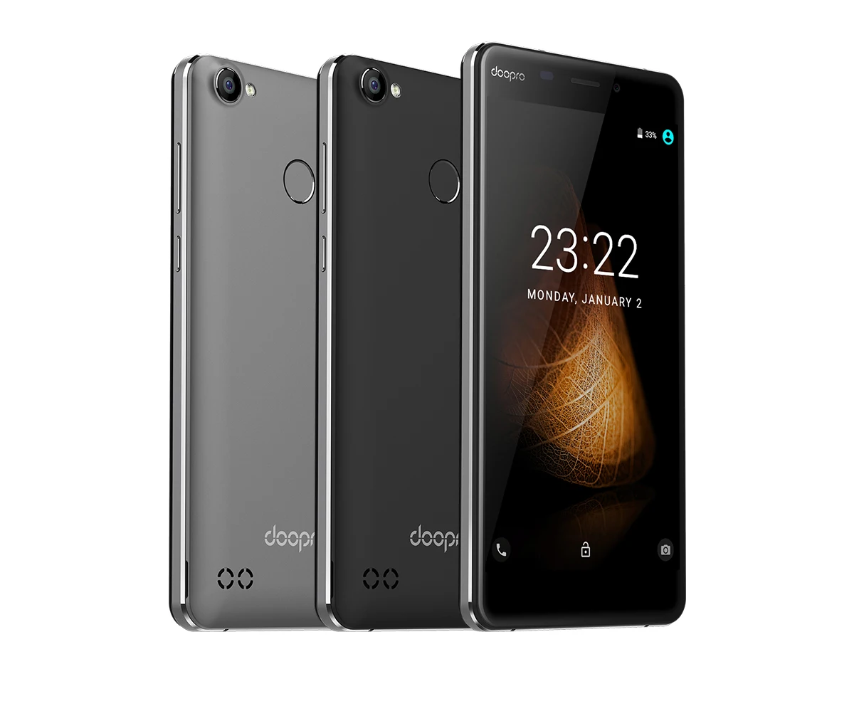 Doopro C1 Pro 2 ГБ + 16 4 ядра Android 6.0 смартфон 5.3 ''HD дисплей 4200 мАч Камера 13.0MP отпечатков