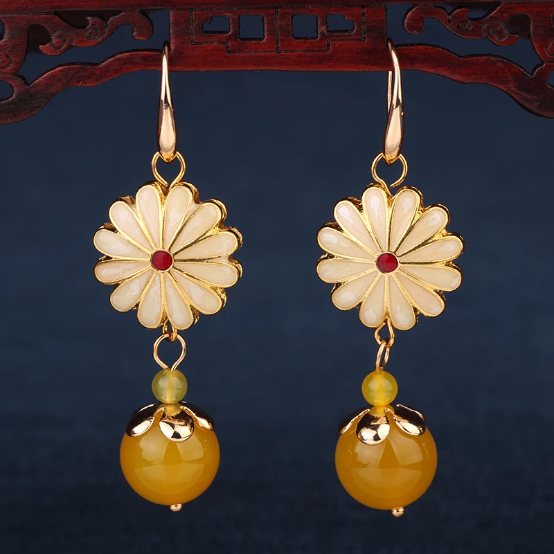 Новые Медные Ювелирные изделия MYWINY бриллиантовые винтажные женские цветы