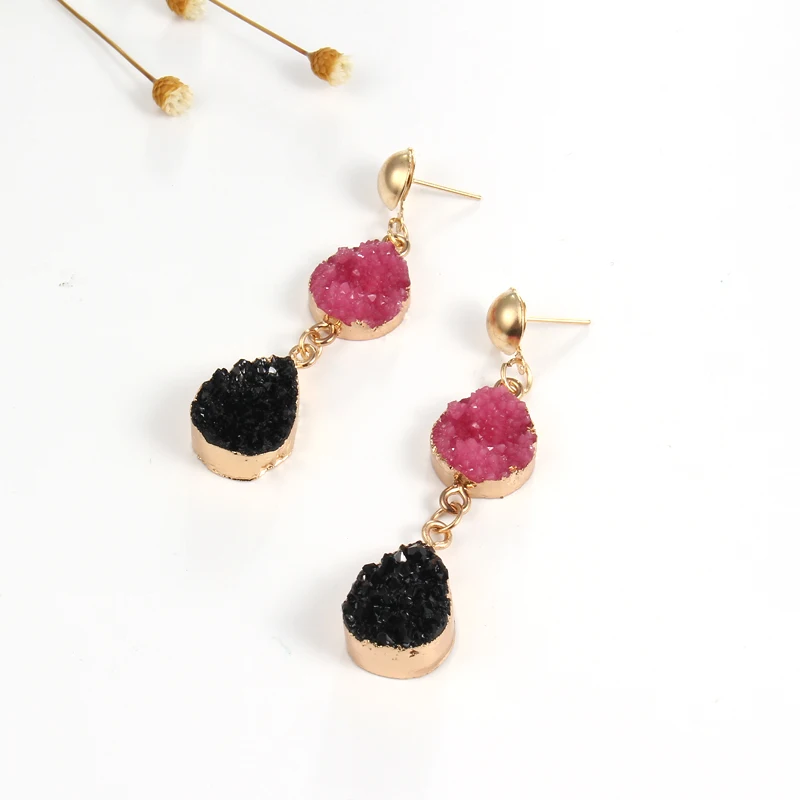 Женские маленькие серьги капельки из смолы 1 пара|dangle drop earings|dangle earringsdrop dangle earrings |