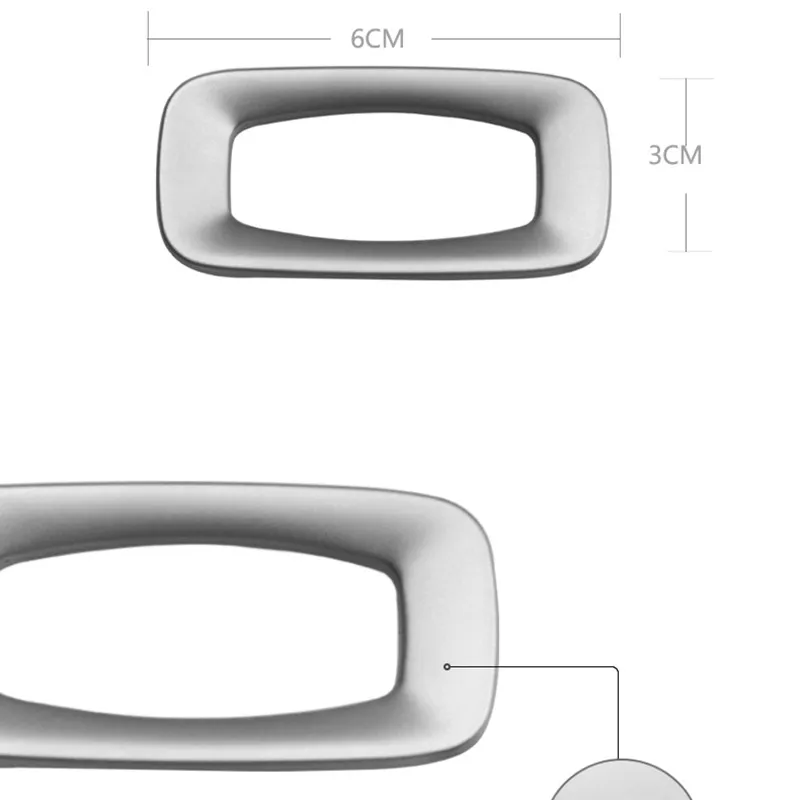 CNORICARC Stainless Steel Styling Dashboard Keyhole Frame Decorative Sequin For Volvo S60 V60 XC60 V40 Car Accessories | Автомобили и
