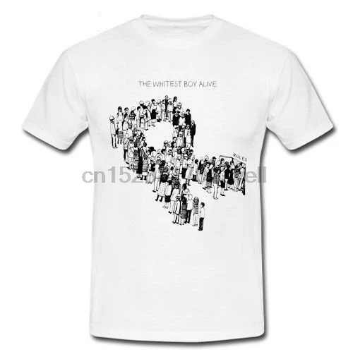 Новинка 2018 года Модная белая футболка для мальчиков S M L XL 2XL | Мужская одежда