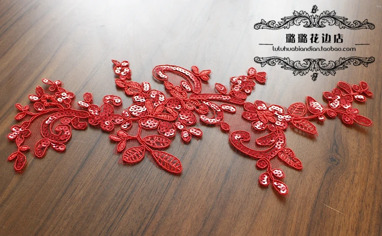 10 шт./лот белая аппликация с блестками кружевная нашивка цветок сделай сам