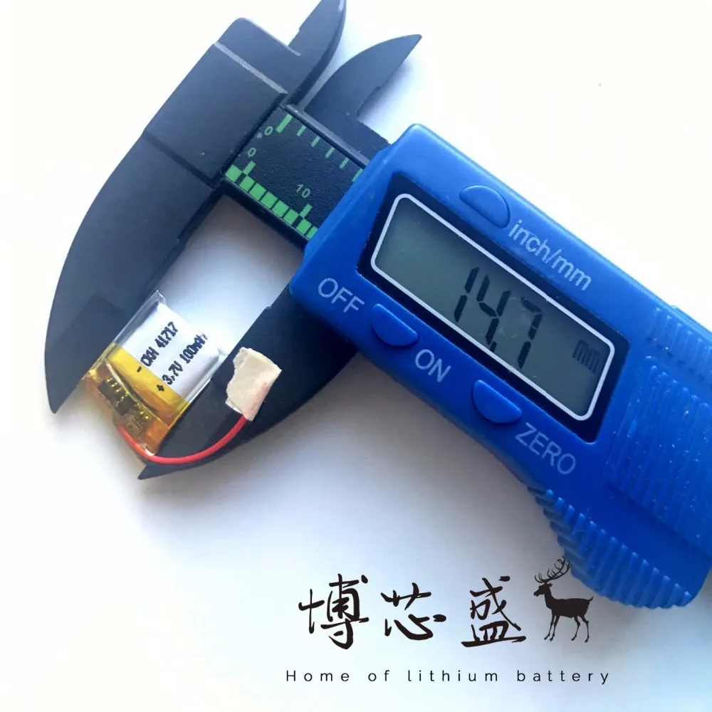 Аккумулятор 3 7 В литий-полимерный аккумулятор 431517 MP3 smart watch 100 mAH Bluetooth гарнитура |