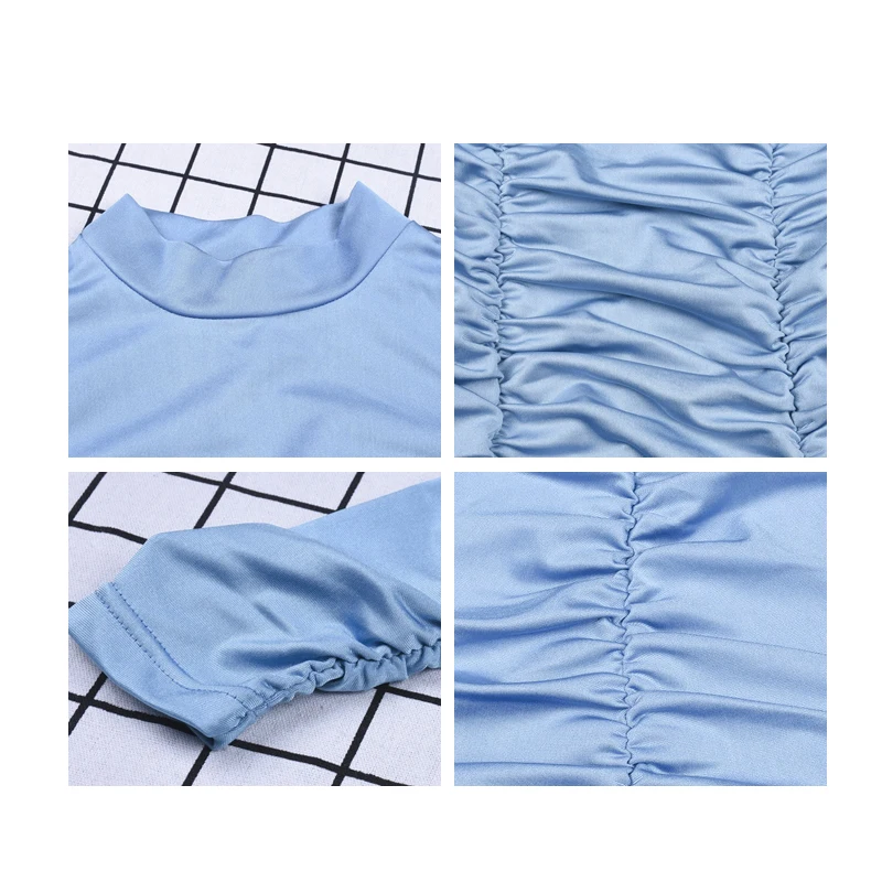 

Jocoo Jolee Long Sleeve High Neck High Waist Bodycon Sexy Mini 2019 Spring Autumn Women Fashion Party Elegant Dresses