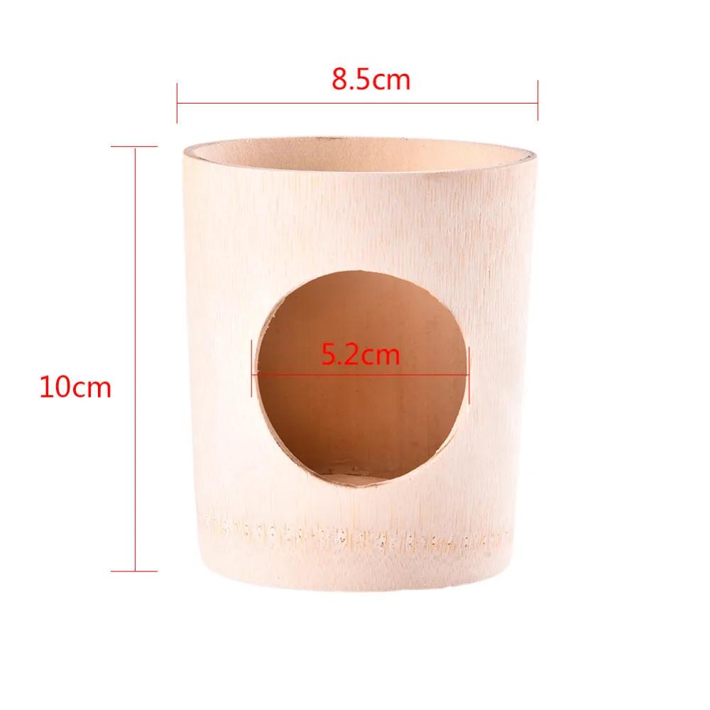 Hamters Клетки Pet Игрушечные лошадки Bamboo гнезда для хомячка/морских