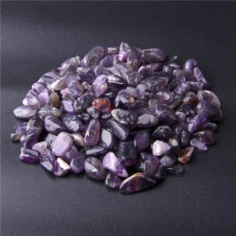 amethyst 50 г смешанные неправильные бусины из фишек Натуральный Необработанный гравий бусины для самостоятельного изготовления ювелирных изделий браслет ожерелье домашний декор - Цвет: amethyst